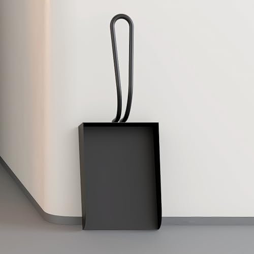 Kingson Black Fireplace Shovel – 25x10cm – Log Burner Accessory – Durable and Stylish Tool for Efficient Hearth Maintenance