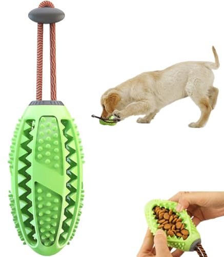 agogue Hundespielzeug Unzerstörbar, Starker Naturkautschuk Hundespielzeug Kleine Hunde, Zahnpflege Kauspielzeug Hund Unzerstörbar für Klein Mittel und Großhündchen Kauen