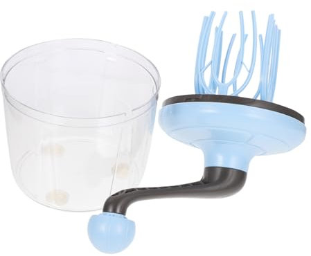 Batteur à Main Rotatif Ergonomique pour Œufs Manuel Outil de Cuisine pour Mélanger Fouetter Boissons Facile à Utiliser Couleur Aléatoire