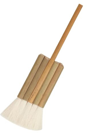 YIXANNX Pinceles de acuarela para artistas, juego de pinceles Hake, pelo cabra, herramientas artísticas bambú, técnicas fáciles pintura con técnicas mixtas, pincel pelo cabra Hake para, 5 filas