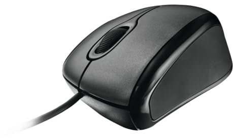 Trust Louna Laser Mouse Souris laser 3 bouton(s) filaire USB noir