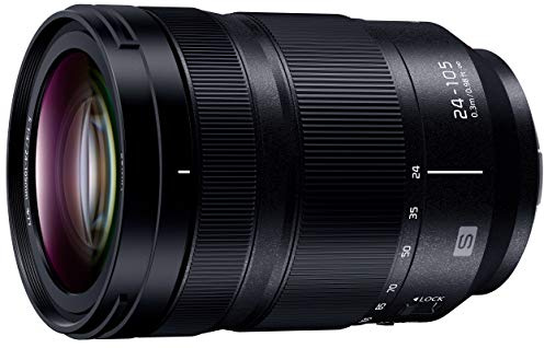 Panasonic Lumix Lumix S 24-105mm F4 Macro O.I.S. Black S-R24105 Standard Zoom Lens for Full Size Mirrorless SLR L-Mount System