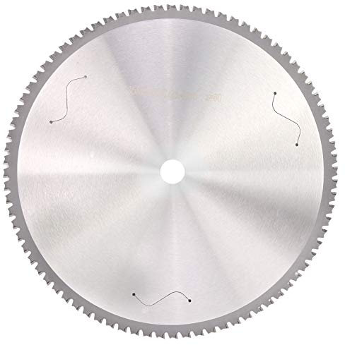 Disco de Corte de Metal, Hoja de Sierra Circular con 80 Dientes, Acero de Alta Velocidad, 355 x 2,6 x 2,0 x 25,4 mm