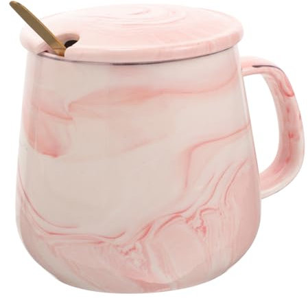UTHCLO Tazza Ceramica Con Design Semplice e Manico Comodo Mug Per Casa e Ufficio Perfetta Per Caffè e Latte