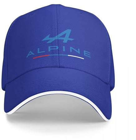 AIETPOIJ Gorra de béisbol del Equipo Alpine, Gorra con Visera térmica, Gorra de Lujo para Hombre, Gorra para Hombre y Mujer