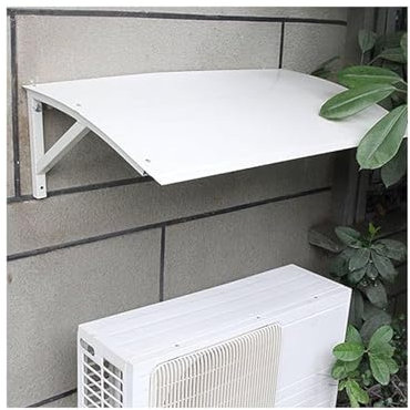 Cubierta de aire acondicionado para exteriores, protección de unidades de aire acondicionado, toldo para ventana, patio, cubierta de protección contra la lluvia y la nieve, parasol para aire