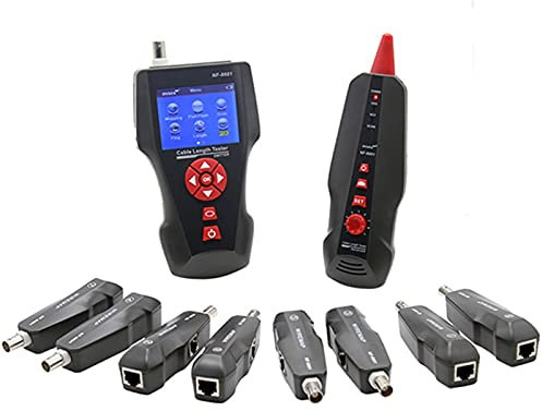 MKHFP Probador de Cable de Red Buscador de Cables Multifuncional revisa el PoE Probador de Cable de Red localizador de Cables Buscar lineas Reparaciones del hogar