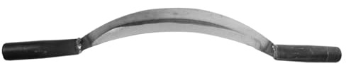 KONTONTY Raspador De Corteza De Árbol Curvo para Jardín, Herramienta Metálica De Acero Al Manganeso Forjado, Borde Afilado y Mango Ergonómico, Adecuado para Pelar y Descortezar Árboles Frutales