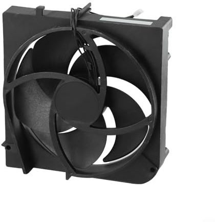 Ventilador de refrigeración interno de repuesto para Xbox Series S, ventilador intercooler de 5 aspas construido para una reducción eficiente del calor y una vida útil prolongada de la consola