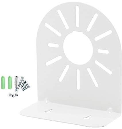 Soporte de elevación de cámara montado en la pared para usar en domo, soporte de montaje de video de seguridad CCTV, soporte de metal vertical para montaje en pared para interiores y exteriores