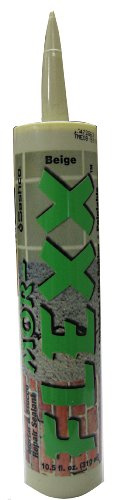 Sashco 15010 Grout Caulking, Mortar and Stucco Repair Sealant 10.5 Ounce Tube, Beige