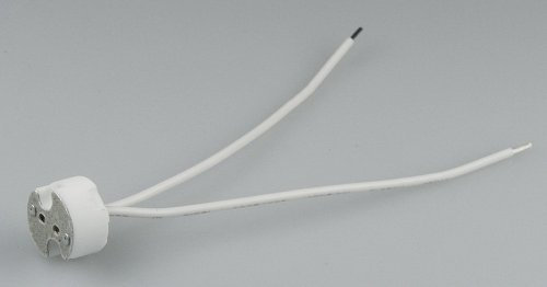 Niedervolt-Lampenfassung Universal, G4/GX5,3/GY6,35, max 12V/50W, 15cm Kabel