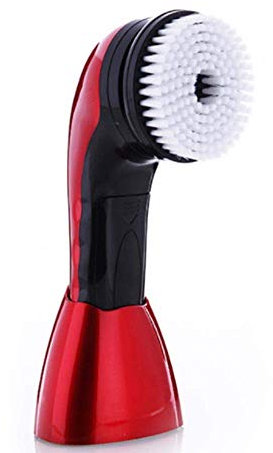 KUANDARMX Cireuse à Chaussures Cireuse à Chaussures électrique avec 5 Têtes De Brosse, Rot