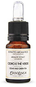 Erbolinea - Estratto Aromatico 10ml - Classiche (Cedro e Thè Verde)