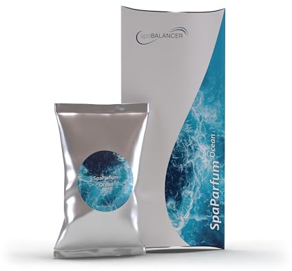 SpaBalancer SpaParfum Ocean – Whirlpool Duft mit ozeanischer Frische – Spa Parfum für Whirlpool, Jacuzzi & Hot Tub – langanhaltendes Whirlpool Aroma ohne Alkohol – Duft hält bis zu 8 Wochen