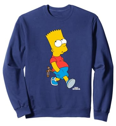 Los Simpson: Bart Simpson con tirachinas Sudadera
