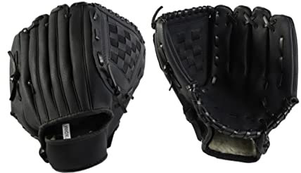 Garneck Gepolsterter Handflächenpolster Kunstfellfutter 12 5 Zoll Softball-baseballhandschuh für Das Training mit Der Linken Hand Fanghandschuh