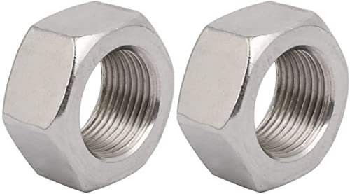 XYZOOM Sechskantmuttern, M20x1,5 UNF 304 Edelstahl Gewinde Sechskantmutter 2 Stück(526c9 3f9ee 199b5 abb99 b6803 1cb20