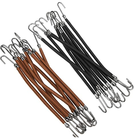 POPETPOP 20 Bandas Elásticas Para El Cabello Esenciales Para Peinados Ganchos Para Coletas Accesorios Para El Cabello De Mujer