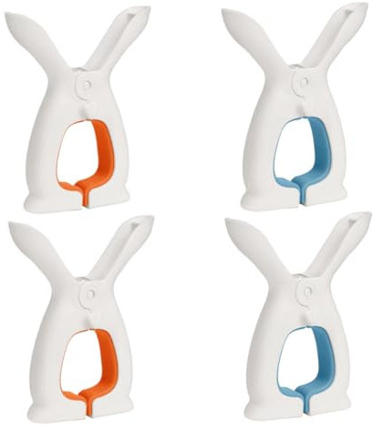 MILISTEN 4 Stück Cartoon-trocken Clip Winddichte Clips Süße Nadel Handtuchhalter Für Stühle Kleidernadel Wäscheklammer-Clip Klemmen Für Strandtücher Haushalt Quilt-Clip Pp
