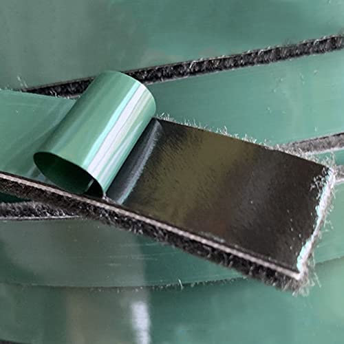 Cinta de sellado ancha para puertas correderas y ventanas, autoadhesiva, resistente al viento y al polvo, 10 m (negro, 40 x 10 mm)