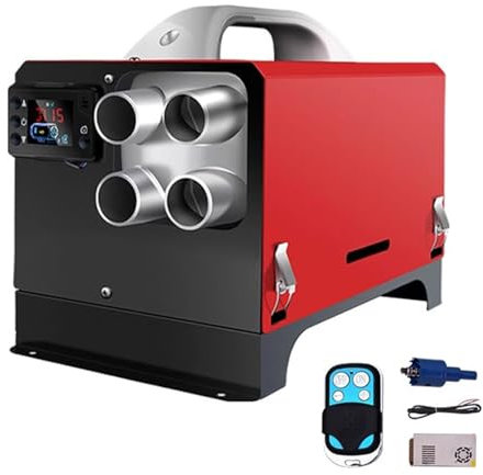 Chauffage Diesel 12 V/24 V, Chauffage Auxiliaire De Voiture À Air Diesel, Chauffage Rapide Avec Interrupteur Lcd Et Télécommande Pour Camping-car, Garage, Camion