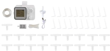 Colcolo di irrigazione Automatico per Piante, Premium, Kit di irrigazione a Goccia Automatica, Timer per l'irrigazione per Piante in Vaso all'aperto