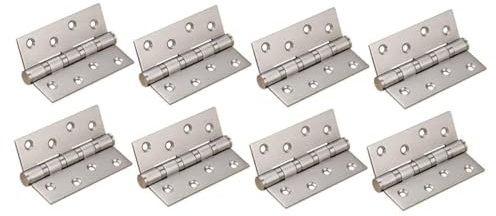 WHAMVOX Edelstahl Klappscharnier öbelbeschläge Klapp Und Rückklapp Scharniere Für Schubladen Und Türen
