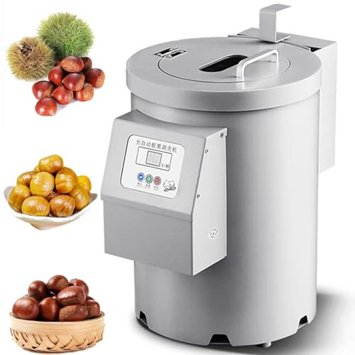 Aioneer Macchina Commerciale per Sbucciare Le Castagne, Macchina per Sgusciare Le Castagne, Apriscatole per Castagne, Macchina Elettrica per Schiacciare Le Castagne, Nessun Danno alle Cast10knives
