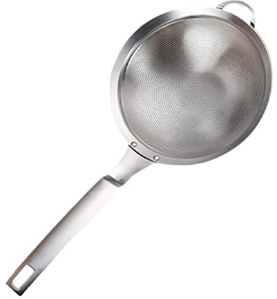 Homoyoyo Cuillère Passoire Filtrante Acier Inoxydable Ustensile Cuisine Long Manche Maille Fine Pour Filtration Lente Pour Fondue Ragoût Et Friture Et Antirouille
