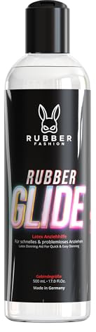 Rubberfashion RubberGlide Huile de silicone, soin du latex et aide à l'enfilage du latex, huile de silicone brillante pour vêtements en latex, tenue en caoutchouc et fétiche, huile de silicone