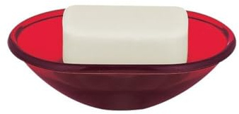 Spirella 1006772 Accessoireserie Toronto RED SEIFENSCHALE