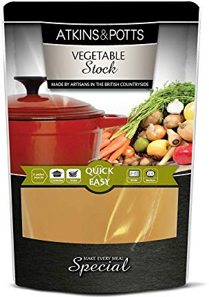 Atkins & Potts Vegetable Stock, 350 g