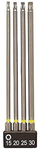 Connex COXT973291 Bitsatz, 4-teilig, 150 mm, TX