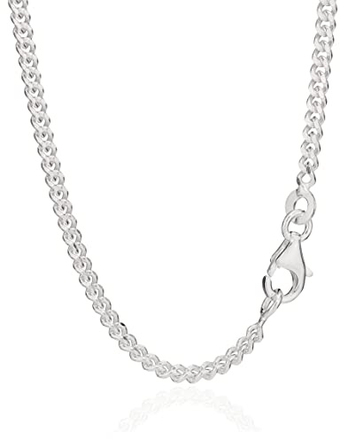 NKlaus 925 sterlingsilver kedja pansarkedja kungskedja 2,40 mm bred 4 e silver, colore: silver, cod. 5196