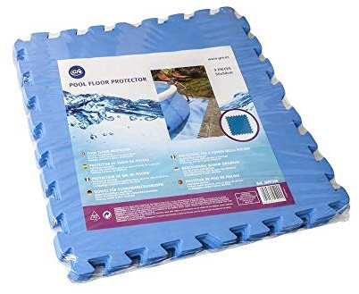 GRE MPF509 - Manta protectora material protector de fondos color AZUL 9 piezas 50x50cm espesor 4,5 mm