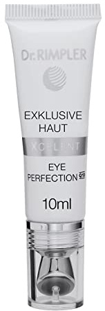 Dr. RIMPLER XCELENT Eye Perfection 10 ml - Augenintensivpflege mit verkapseltem Q10 und CC Effekt - getönte Augencreme reduziert Fältchen, Tränensäcke und Augenringe - für alle Hauttypen geeignet