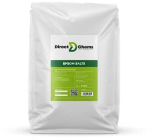 Epsom Salts Gardening Magnesium Sulphate, Unscented, 100% Pure, 1kg,5kg,25kg, Premium Quality, No additives/synthetics