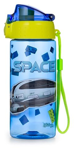 OXYBAG OXY CLiCK 500 ml Trinkflasche Kinder, BPA-frei & Tritan, Auslaufsicher & Geruchsneutral, Spülmaschinenfest, Sport & Schule, Leicht & Robust, Kinder Trinkflasche für unterwegs & Freizeit