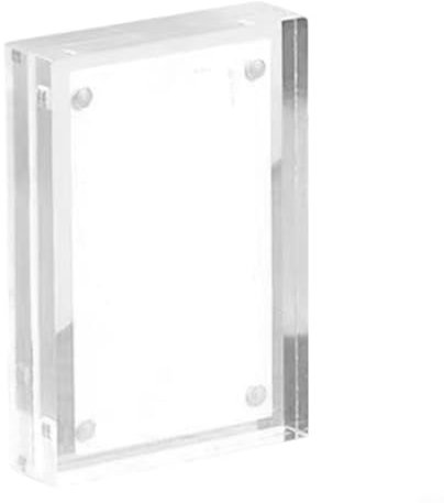 Aprilsunnyzone Doppelseitiger Acrylrahmen mit starkem Magnetdesign für einfache und sichere Foto-Präsentation