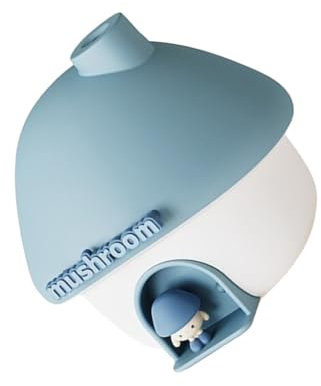 Guaber Mushroom Humidifier with Night Light 2000mah Portable Decorative 300ml Humidifier Children Room Humidifier