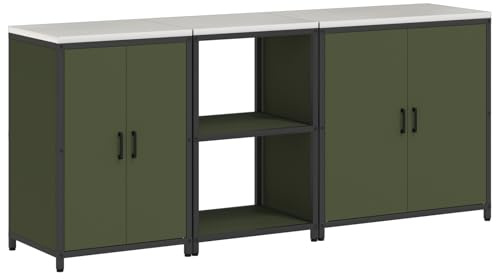 vidaXL Armadio da Cucina - Scaffale Industriale per Organizzare la Casa - Mobili per Interni e Garage