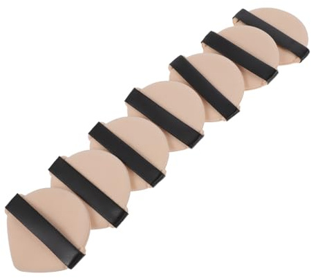 PACKOVE 7 piezas Esponjas Maquillaje Doble Cara Uso Húmedo y Seco para Base Polvos Sueltos y Compactos Piel