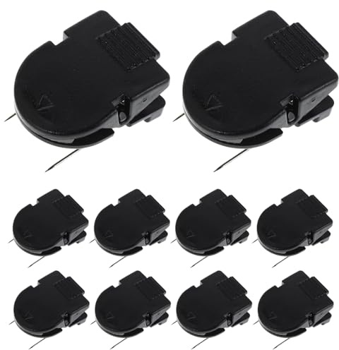 CAXUSD 25 Pièces Clips de Fixation pour Cloison Tissu Pinces Murales Multifonctions pour Bureau Supports Panneau Amovible pour Photos Notes et Mémos Accessoires Cubicules Bureau