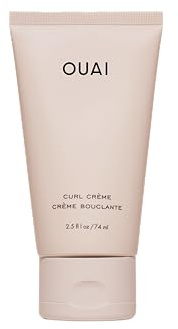 OUAI Curl Defining Cream - Travel Size Hydrating Curl Cream (2.5 Oz)