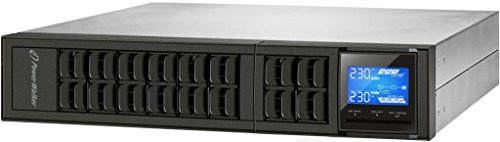 BlueWalker VFI 1000CRM LCD - uninterruptible power supplies (UPSs) (Double-conversion (Online), Rackmount/Tower, ViewPower, 0 - 40 °C, 40/70, Black)
