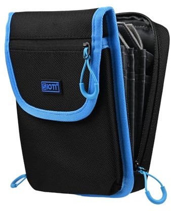 SIOTI Camera Lens and ND Filter Case Belt Pouch for 40.5mm-105mm Round or Square Filters and Filter Holder