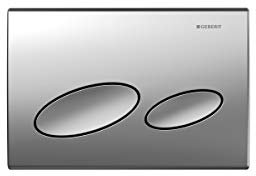 Geberit 115228461, Piastra di Azionamento per Cassette di Risciacquo ad Incasso Cromato