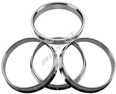 Haskyy 4 Zentrierringe 72.5-66.6 aus Alu // Aluminium in diversen Größen zur Auswahl