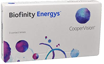 Cooper Vision Biofinity Energys Monatslinsen weich, 3 Stück / BC 8.6 mm / DIA 14.0 mm / -3.25 Dioptrien